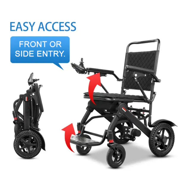 Helfer Elevate Freedom X1 - Electric Premium Compact Wheelchair - Image 5